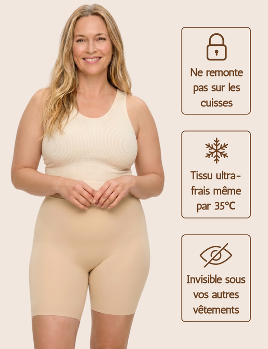 Shorty anti-frottement rafraîchissant
